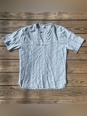 Boomil Woven Cotton Shirt - Handmade in Greece